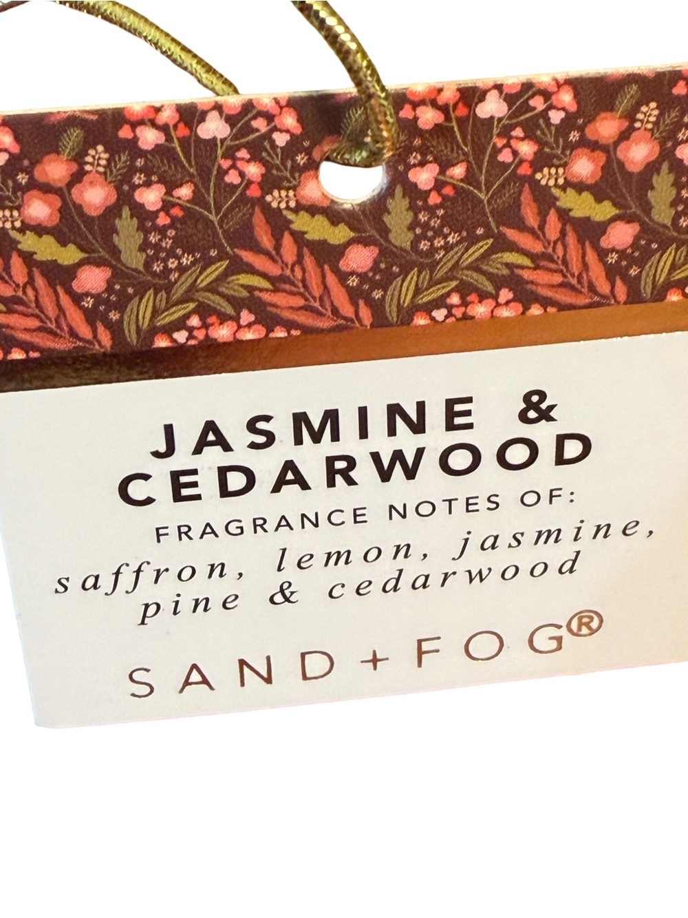 Sand + Fog NWT Jasmine & Cedarwood 1.7 Fl Oz Scented Oil with Dropper. - Picture 4 of 5